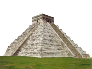 Castillo de Chichén Itzá en Yucatán, México