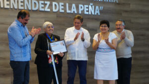 Reconocimiento a Hebe Arhemy Mendiburu Carrillo